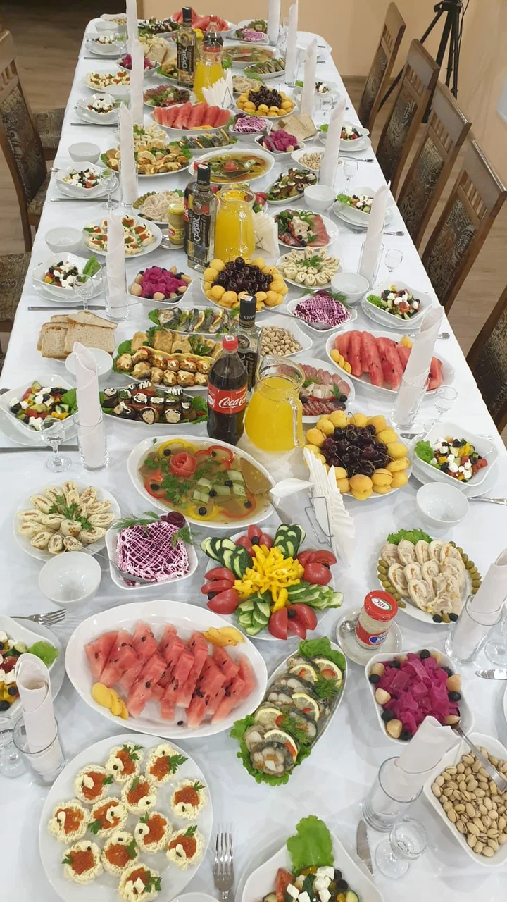 Разнообразное меню столовой
